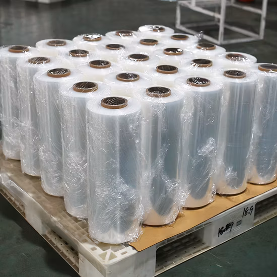 2023 Prezzi bassi di fabbrica Pellicola in PVC Materiale da imballaggio Pellicola protettiva in PE