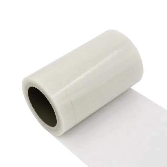 Pellicola protettiva in plastica PE trasparente LLDPE Pellicola protettiva in PE per film adesivo in nastro PE con profilo in foglio di alluminio