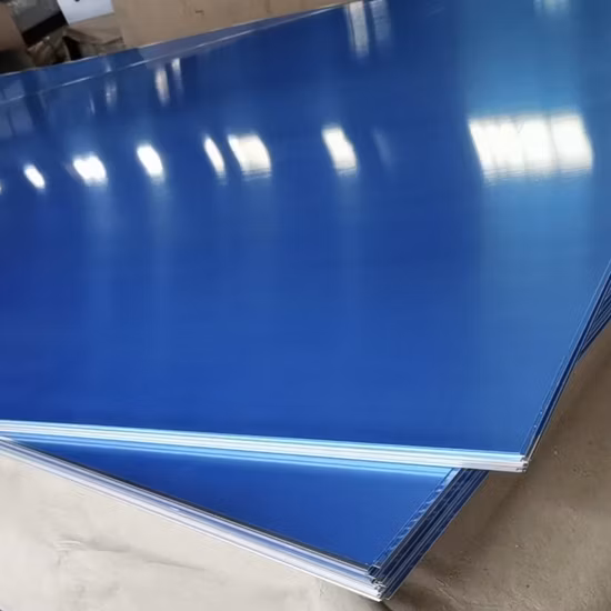 Piastra in lamiera di alluminio 4X8 1050 1060 1070 1100 2024 3003 6063 5052 5083 Lega di costruzione in lamiera 6061 5082 5081 7075 Prezzo in lamiera di alluminio per kg in vendita